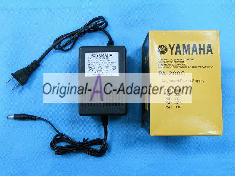 Yamaha PSR-110 12V 2A Power AC Adapter Yamaha PSR-110 12V 2A Power AC Adapter